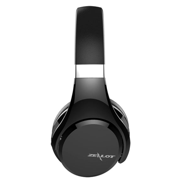 ZEALOT B21 Stereo Wired Wireless Bluetooth 4.0 Subwoofer Headset with 3.5mm Universal Audio Cable Jack & HD Microphone, For Mobile Phones & Tablets & Laptops(Black)