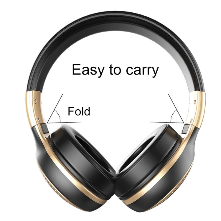 ZEALOT B20 Stereo Wired Wireless Bluetooth 4.0 Subwoofer Headset with 3.5mm Universal Audio Cable Jack & HD Microphone, For Mobile Phones & Tablets & Laptops(Black)