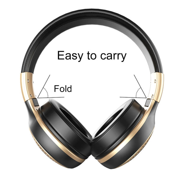 ZEALOT B20 Stereo Wired Wireless Bluetooth 4.0 Subwoofer Headset with 3.5mm Universal Audio Cable Jack & HD Microphone, For Mobile Phones & Tablets & Laptops(Black)