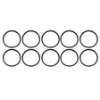 10 PCS for iPhone X & 8 & 8 Plus Card Tray Waterproof Rings - Others by PMC TechLife | Online Shopping South Africa | PMC TechLife