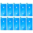 10 PCS LCD Frame Bezel Waterproof Adhesive Stickers for iPhone 8 Plus(Black) - Others by PMC TechLife | Online Shopping South Africa | PMC TechLife