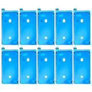 10 PCS LCD Frame Bezel Water-resistant Adhesive Stickers for iPhone 8 Plus(Black)