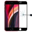 For iPhone SE 2022 / 2020 Full Screen Large Arc Edge High Aluminum Tempered Glass Film(Black) - iPhone SE 2022 / 2020 Tempered Glass by PMC TechLife | Online Shopping South Africa | PMC TechLife | Buy Now Pay Later Mobicred