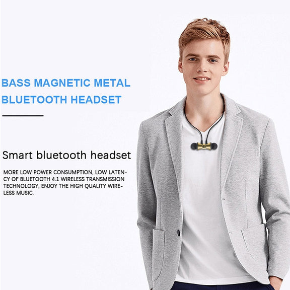 XT11 Magnetic In-Ear Wireless Bluetooth V4.2 Earphones(Silver)