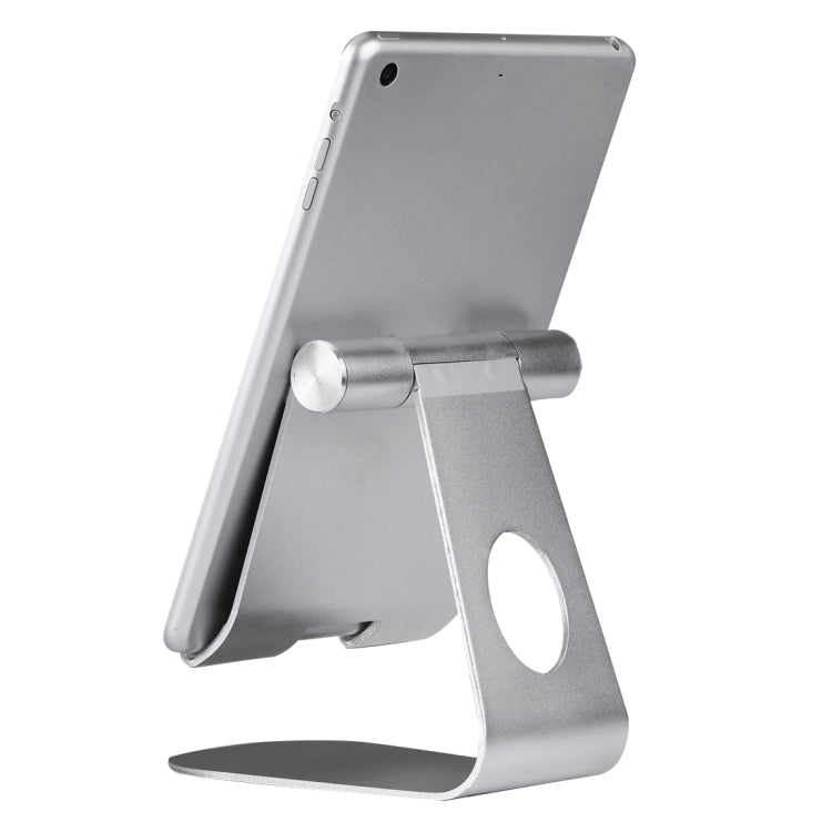 Exquisite Folding Adjustable Pivot Aluminium Alloy Desktop Holder Stand DOCK Cradle(Silver)