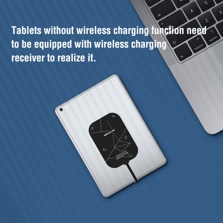 NILLKIN PowerHold Tablet Wireless Charging Stand (Silver)