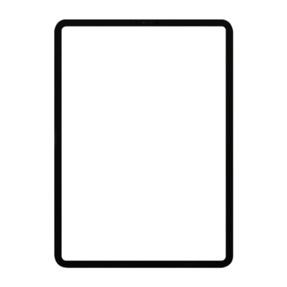 Front Screen Outer Glass Lens for iPad Pro 11 (2021) A2301 A2459 A2460(Black)