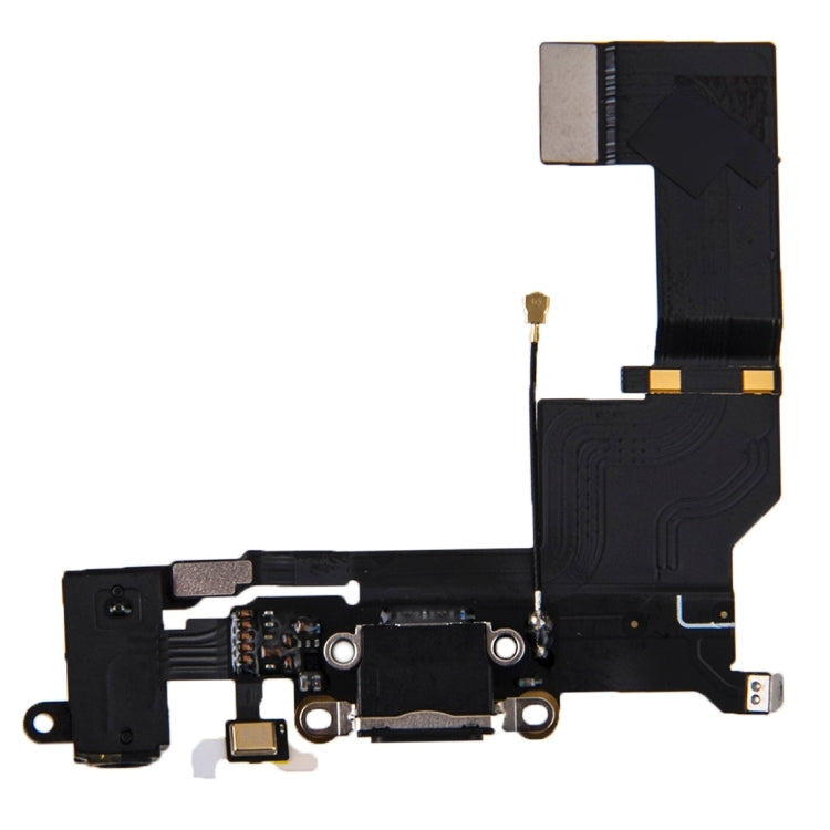 Original Charging Port + Audio Flex Cable for iPhone SE(Black)