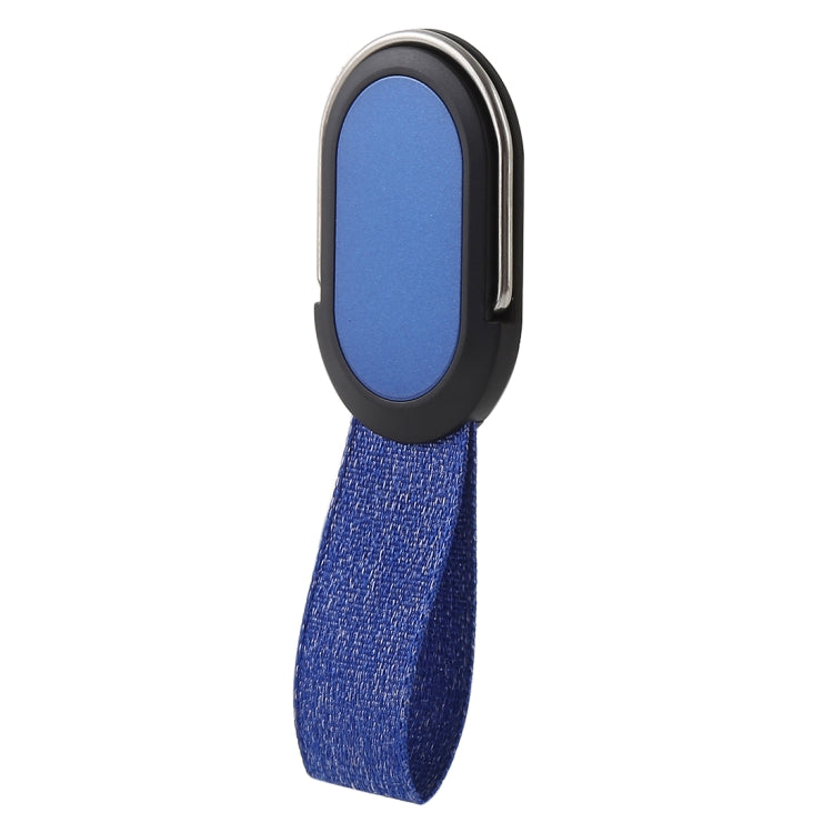 CPS-016 Universal Finger Strap Grip Self Holder Mobile Phone Stand(Blue)