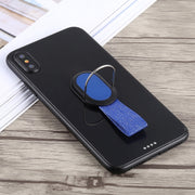 CPS-016 Universal Finger Strap Grip Self Holder Mobile Phone Stand(Blue)