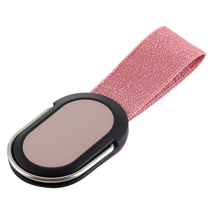 CPS-016 Universal Finger Strap Grip Self Holder Mobile Phone Stand(Rose Gold)