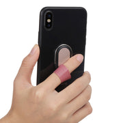 CPS-016 Universal Finger Strap Grip Self Holder Mobile Phone Stand(Rose Gold)