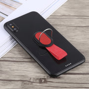 CPS-016 Universal Finger Strap Grip Self Holder Mobile Phone Stand(Red)