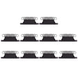 10 PCS Charging Port Connector for iPhone X(Black) - free shipping - PMC TechLife - Order now!