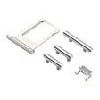 Card Tray + Volume Control Key + Power Button + Mute Switch Vibrator Key for iPhone X(Silver) - free shipping - PMC TechLife - Order now!