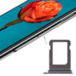 Card Tray for iPhone X(Grey) - Metal Parts by PMC TechLife | Online Shopping South Africa | PMC TechLife