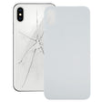 Glass Battery Back Cover for iPhone X(White) - Back Cover by PMC TechLife | Online Shopping South Africa | PMC TechLife