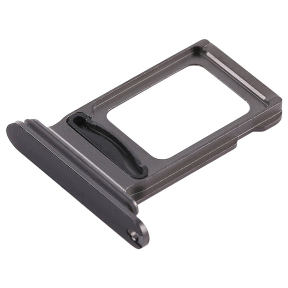 Double SIM Card Tray for iPhone XS Max (Double SIM Card)(Black)