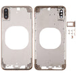 Transparent Back Cover with Camera Lens & SIM Card Tray & Side Keys for iPhone XS Max(Gold) - free shipping - PMC TechLife - Order now!