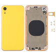 Back Housing Cover with Camera Lens & SIM Card Tray & Side Keys for iPhone XR(Yellow) - Back Cover by PMC TechLife | Online Shopping South Africa | PMC TechLife