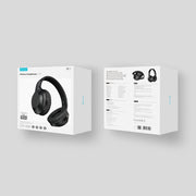 ROCK Space O2 HiFi Bluetooth 5.0 Wireless Headset with Mic, Support TF Card(White)