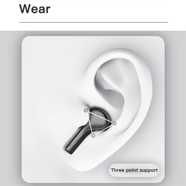 278 TWS External Noise Cancelling Touch Bluetooth Earphone with Charging Box, Support LED Power Digital Display & Breathing Lights & Call & Voice Assistant(Black)