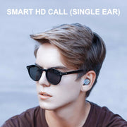 F9-5 Intelligent Noise Cancelling Touch Bluetooth Earphone with Charging Box, Supports Three-screen LED Power Display & HD Call & Power Bank & Siri(White)