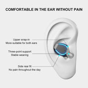 F9-6 TWS CVC8.0 Noise Cancelling Touch Bluetooth Earphone with Pull-out Cylindrical Charging Box, Support LED Power Digital Display & Call & Siri(Black)