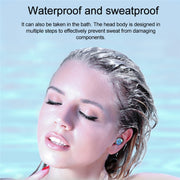 F9-9 TWS CVC8.0 Noise Cancelling Bluetooth Earphone with Charging Box, Support Touch Lighting Effect & Three-screen LED Power Display & Power Bank & Mobile Phone Holder & HD Call & Voice Assistant(Black)