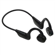 G100 Bluetooth 5.0 Wireless Ear-mounted Sports Water-resistant Bone Conduction Earphone (Black)