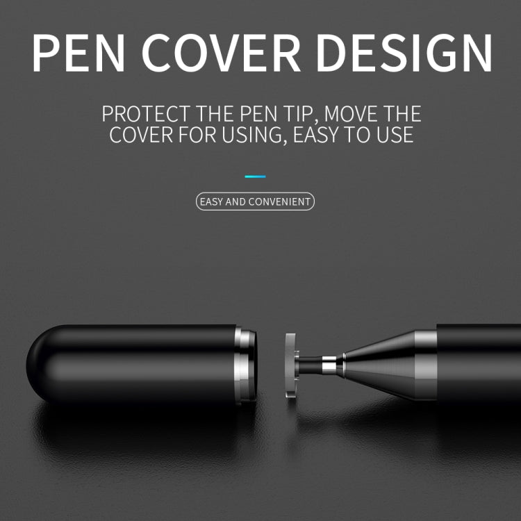 JOYROOM JR-BP560 Excellent Series Portable Universal Passive Disc Head Capacitive Pen with Replaceable Refill(Silver)