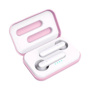X26 TWS  Bluetooth 5.0 Wireless Touch Bluetooth Earphone with Magnetic Attraction Charging Box, Support Voice Assistant & Call(Pink)