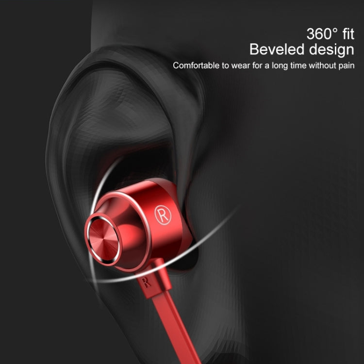 Bluetooth 5.1 Round Wire Neck-mounted Bluetooth Sports Earphone with Magnetic Function(White)