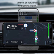 K07 15W Max Output Magnetic Car Air Outlet Bracket Wireless Charger(Black)