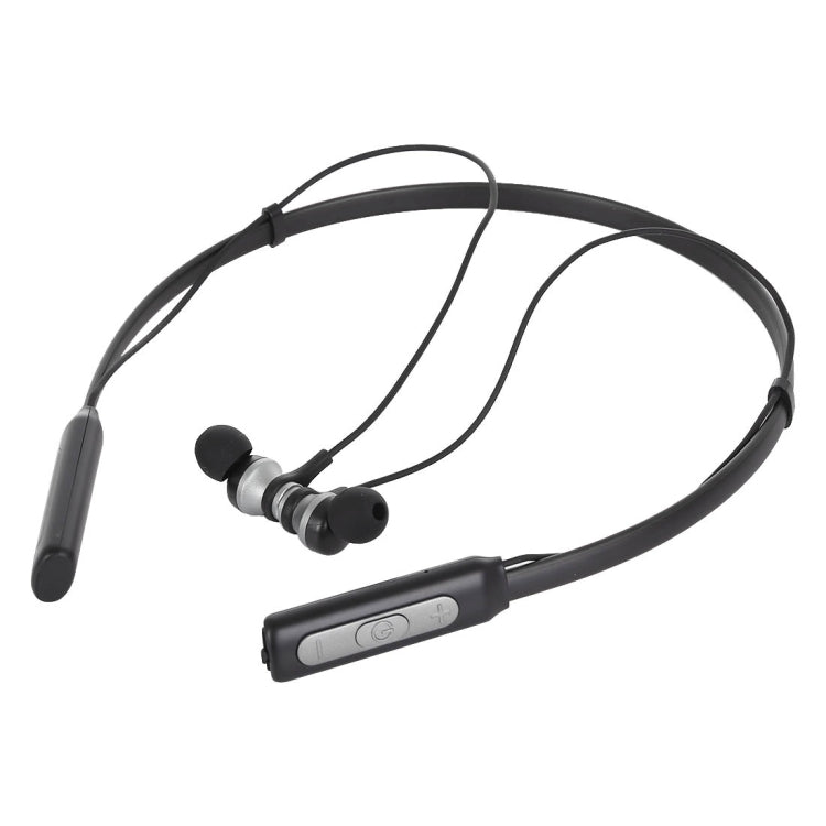 HT1 Magnetic In-Ear Wireless Bluetooth Stereo Headset(Black)