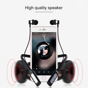 HT1 Magnetic In-Ear Wireless Bluetooth Stereo Headset(Black)