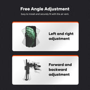 ROCK W31 Car Gravity Wireless Charging Air Outlet Bracket