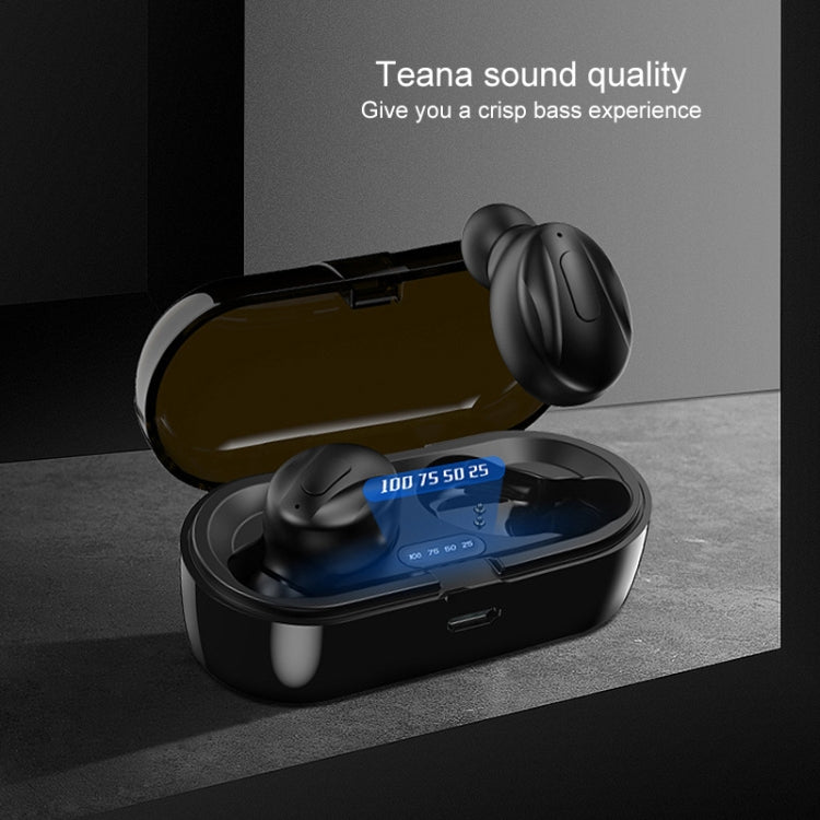 XG13 Bluetooth 5.0 TWS Mini Stereo Wireless Bluetooth Earphone (White)