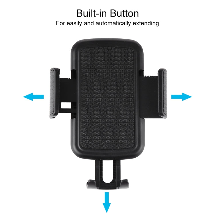 Universal Rotatable Adjustment Car Windshield Mobile Phone Holder with Suction Cup (Black)