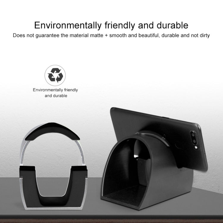 Plastic Version Universal Mobile Phones Tablet PC Desktop Bracket Live Bracket(White)