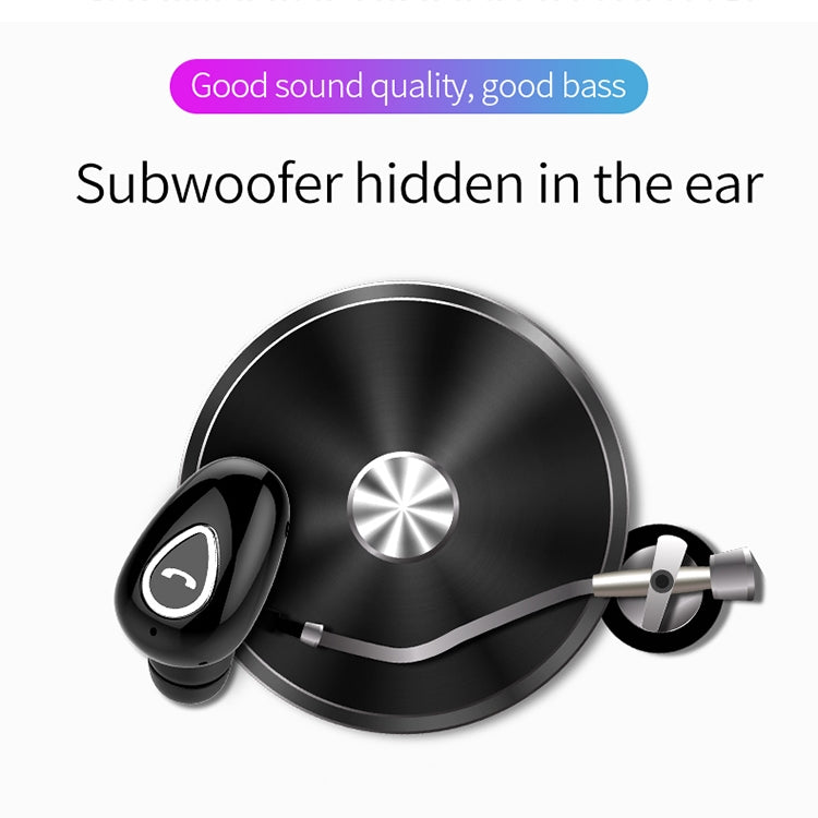 YX01 Sweatproof Bluetooth 4.1 Wireless Bluetooth Earphone, Support Memory Connection & HD Call (Rose Gold)