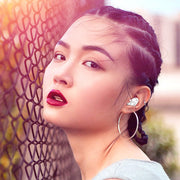 YX01 Sweatproof Bluetooth 4.1 Wireless Bluetooth Earphone with Charging Box, Support Memory Connection & HD Call(Black)