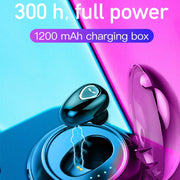 YX01 Sweatproof Bluetooth 4.1 Wireless Bluetooth Earphone with Charging Box, Support Memory Connection & HD Call(Rose Gold)