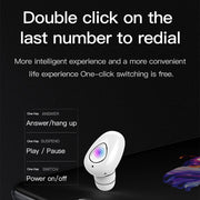 YX01 Sweatproof Bluetooth 4.1 Wireless Bluetooth Earphone with Charging Box, Support Memory Connection & HD Call(Rose Gold)