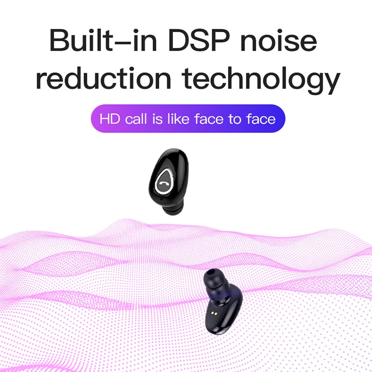 YX01 Sweatproof Bluetooth 4.1 Wireless Bluetooth Earphone with Charging Box, Support Memory Connection & HD Call(White)