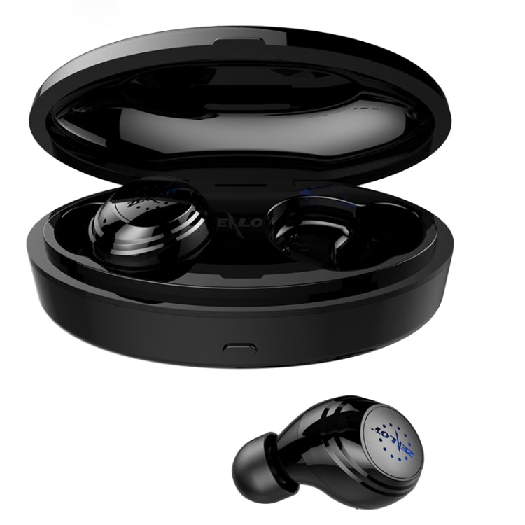 ZEALOT H19 TWS Bluetooth 5.0 Touch Wireless Bluetooth Earphone with Magnetic Charging Box, Support HD Call & Bluetooth Automatic Connection(Black)