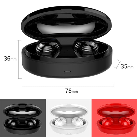 ZEALOT H19 TWS Bluetooth 5.0 Touch Wireless Bluetooth Earphone with Magnetic Charging Box, Support HD Call & Bluetooth Automatic Connection(Red)