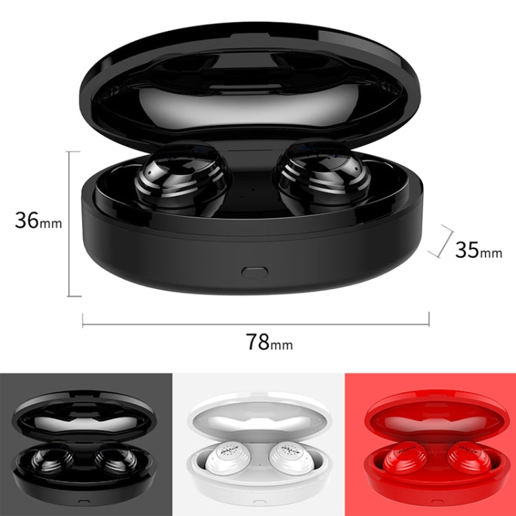 ZEALOT H19 TWS Bluetooth 5.0 Touch Wireless Bluetooth Earphone with Magnetic Charging Box, Support HD Call & Bluetooth Automatic Connection(Red)
