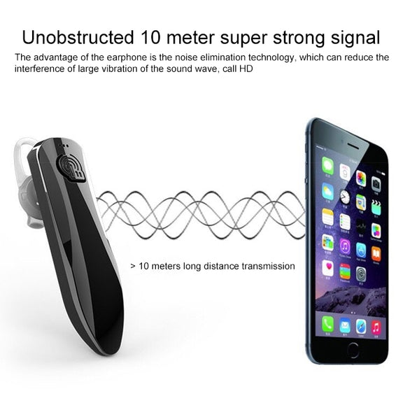 J10 Bluetooth 4.1 Universal Mini Wireless Sport Vehicle Stereo Music Bluetooth Headset(Gold)
