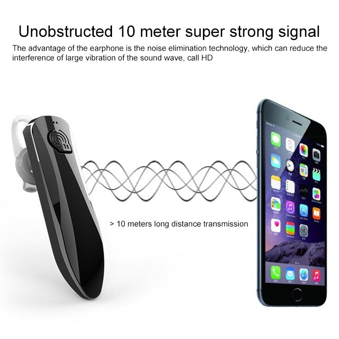J10 Bluetooth 4.1 Universal Mini Wireless Sport Vehicle Stereo Music Bluetooth Headset(Gold)